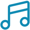 Icon eight note